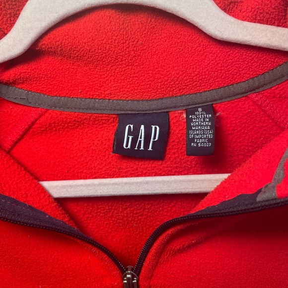vintage gap sherpa half zip - Picture 2 of 2